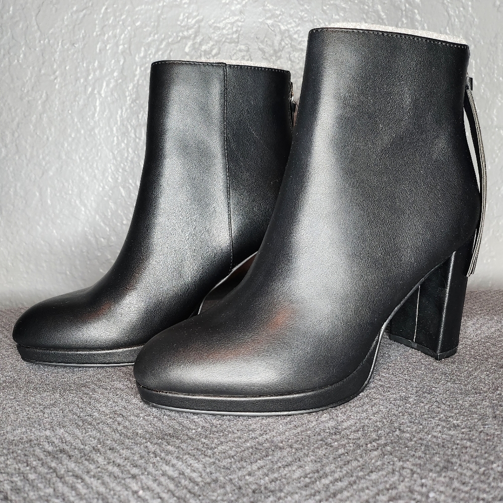 Black Heel Booties